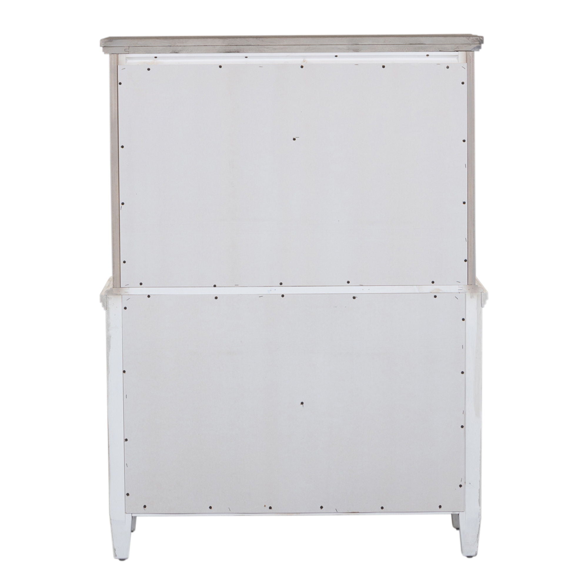 Heartland - 5 Drawer Chest - Antique White / Tobacco Tops