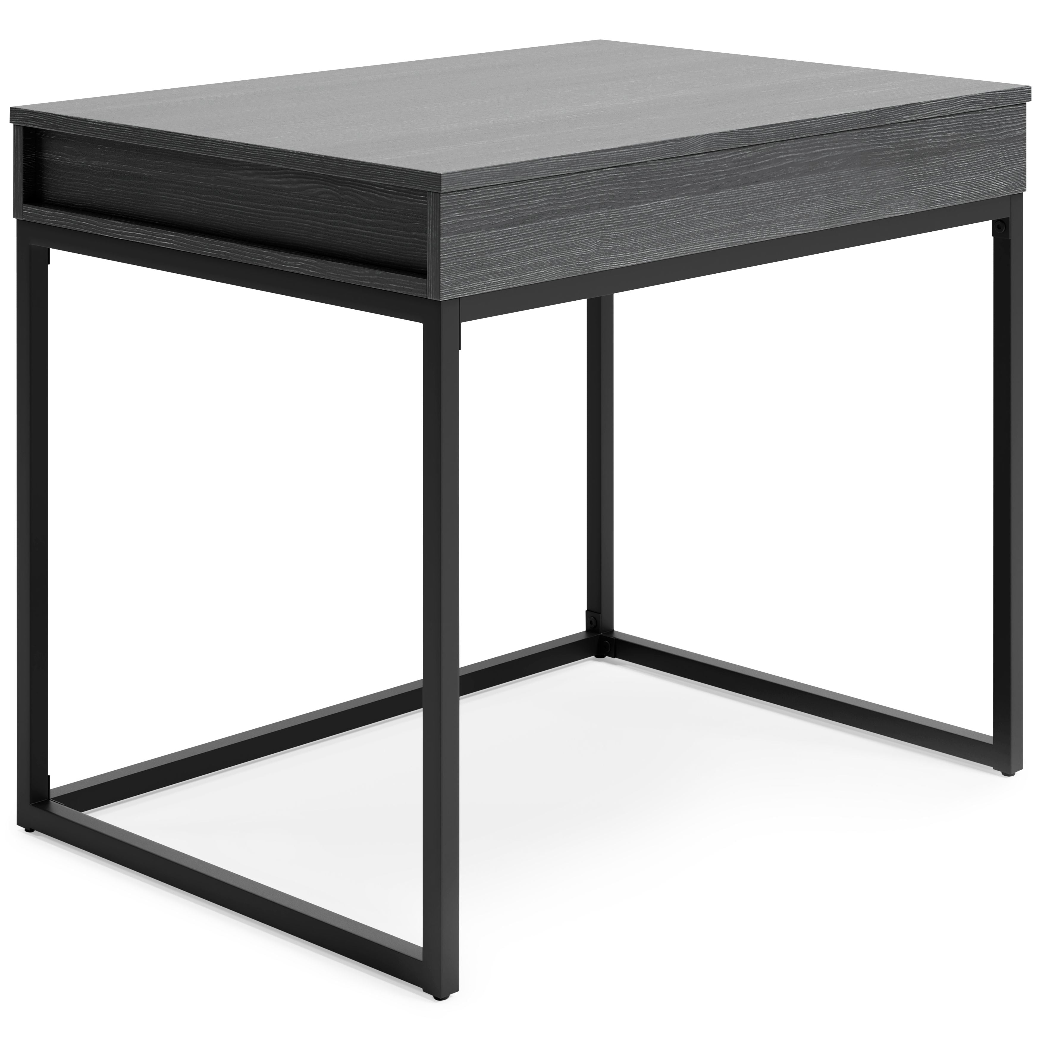 Signature Design by Ashley® Yarlow - Black - Home Office Lift Top Desk | Meri Furniture