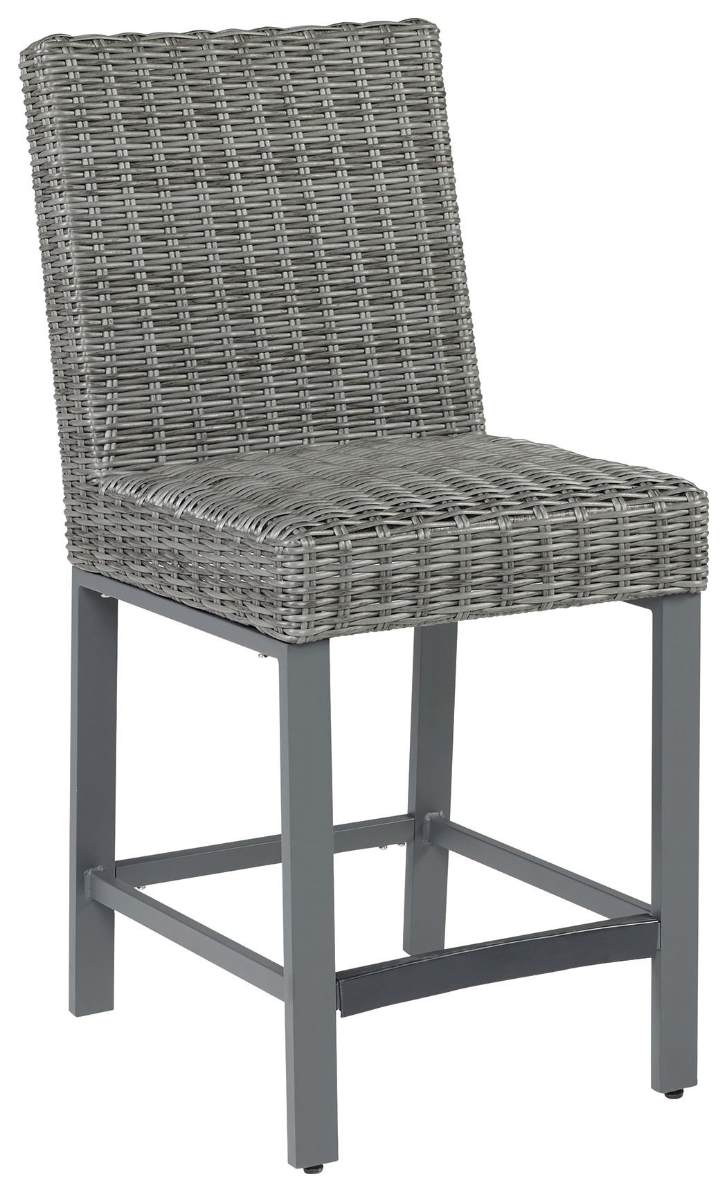 Signature Design by Ashley® Palazzo - Gray - Tall Barstool (Set of 2) | Meri Furniture