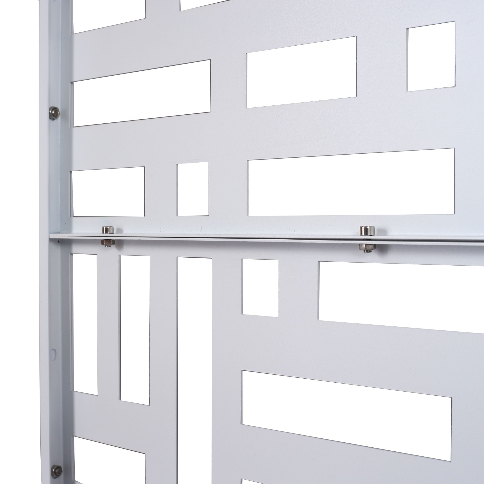 Decorative Freestanding Metal Privacy Screen For Indoor & Outdoor Use