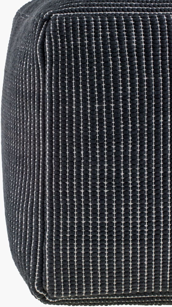 Chunky Grid Pouf