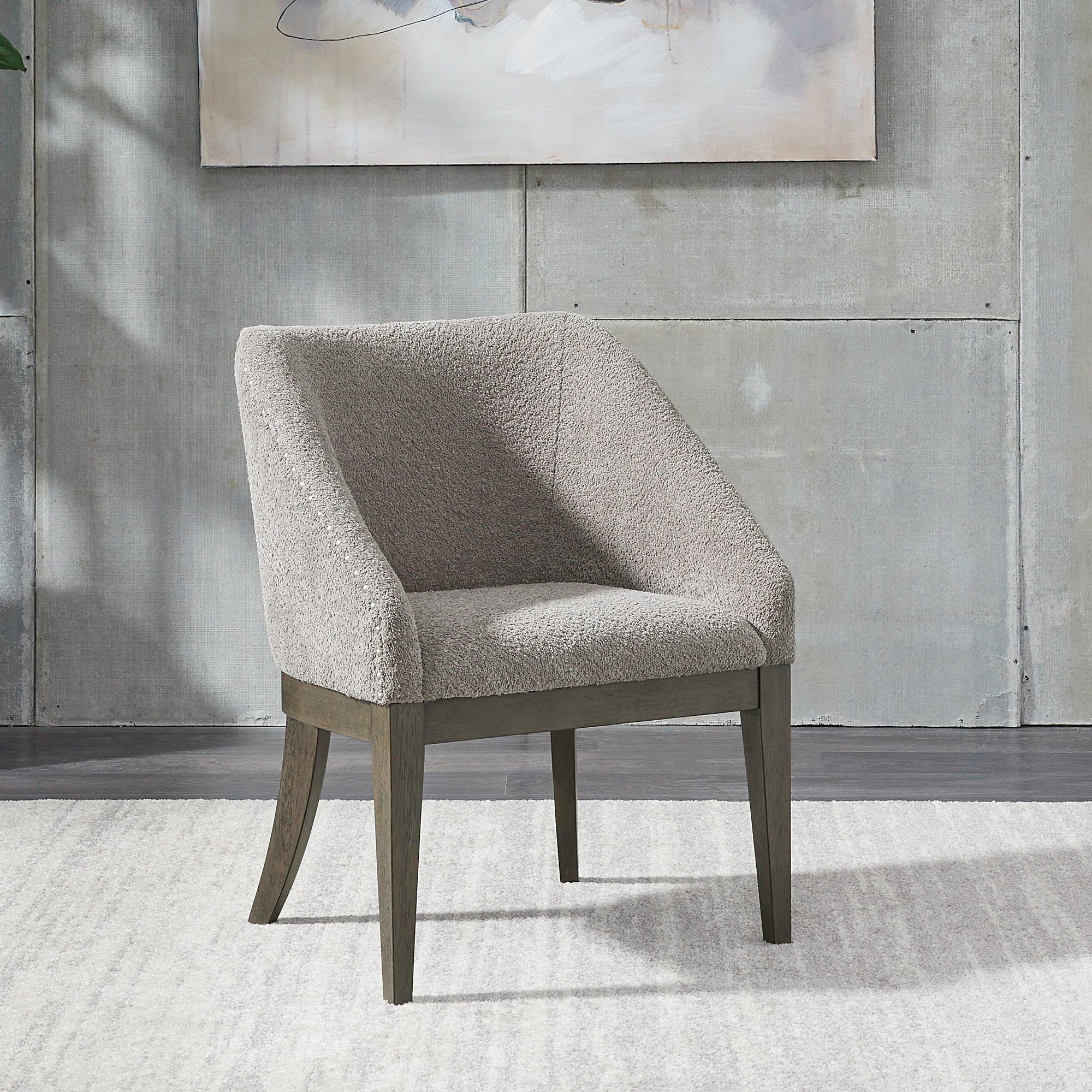 Liberty Furniture Cascade Falls - Upholstered Side Chair (RTA) - Satin Espresso | Meri Furniture