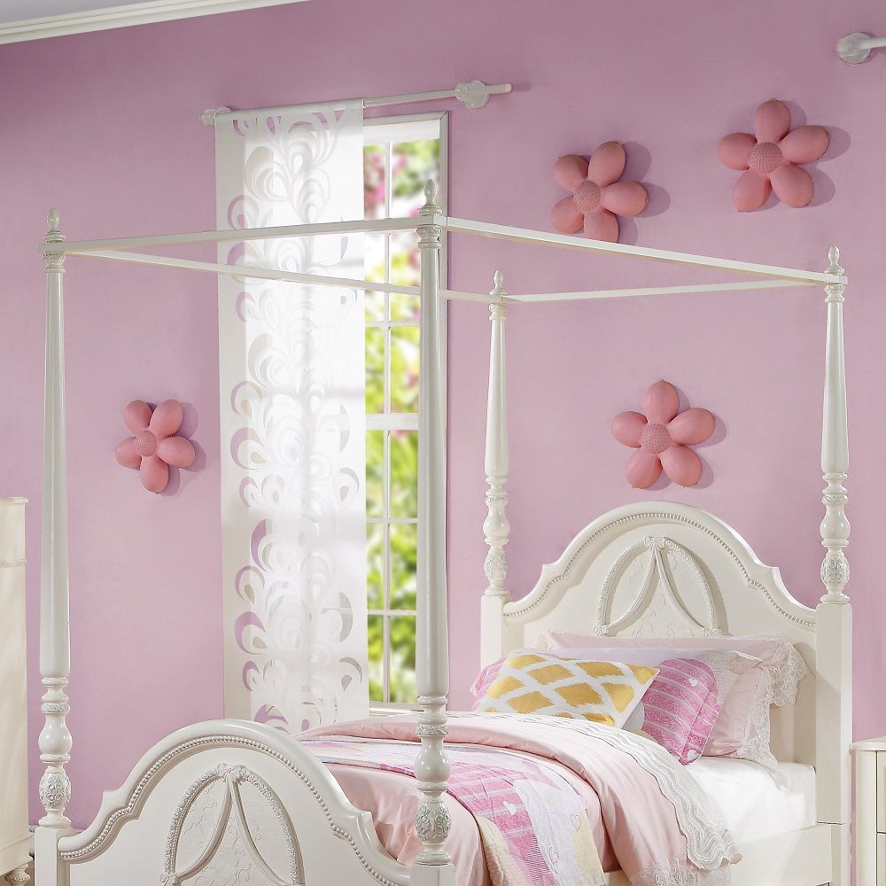 ACME Dorothy - Canopy Bed | Meri Furniture