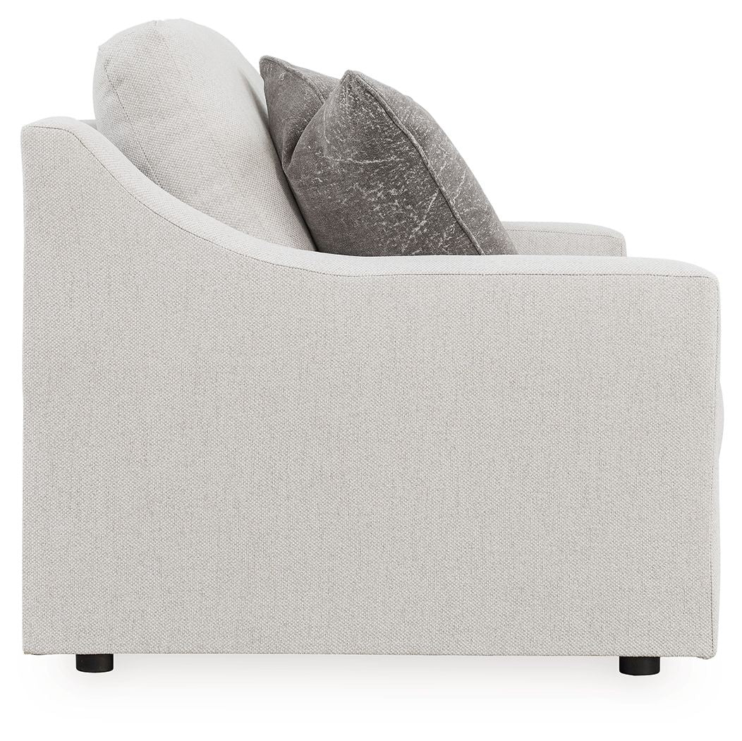 Ashley® Maitelynn - Chalk - Loveseat | Meri Furniture