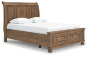 Feddinger - Storage Sleigh Bed