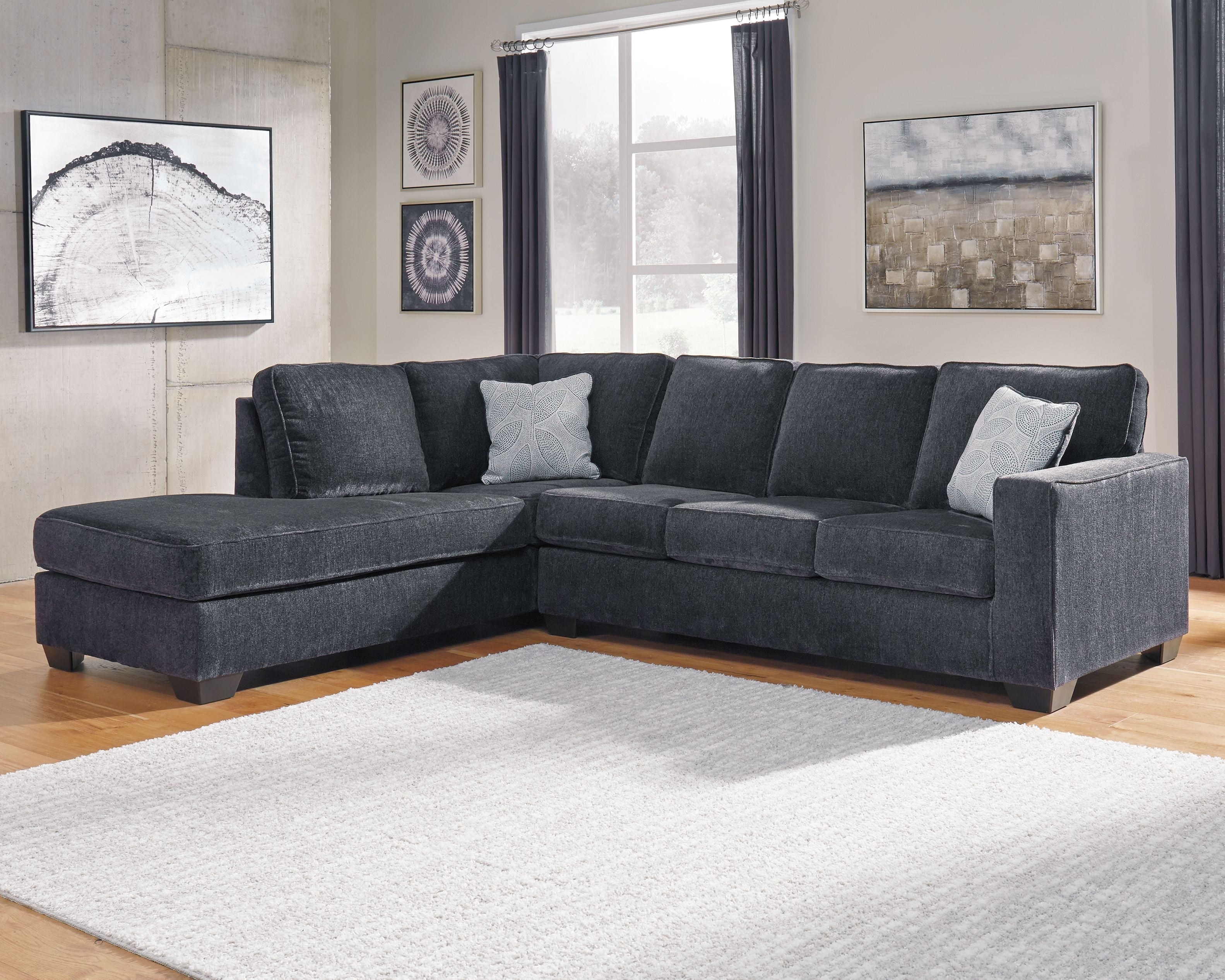 Signature Design by Ashley® Altari - Sleeper Sectional | Meri Furniture