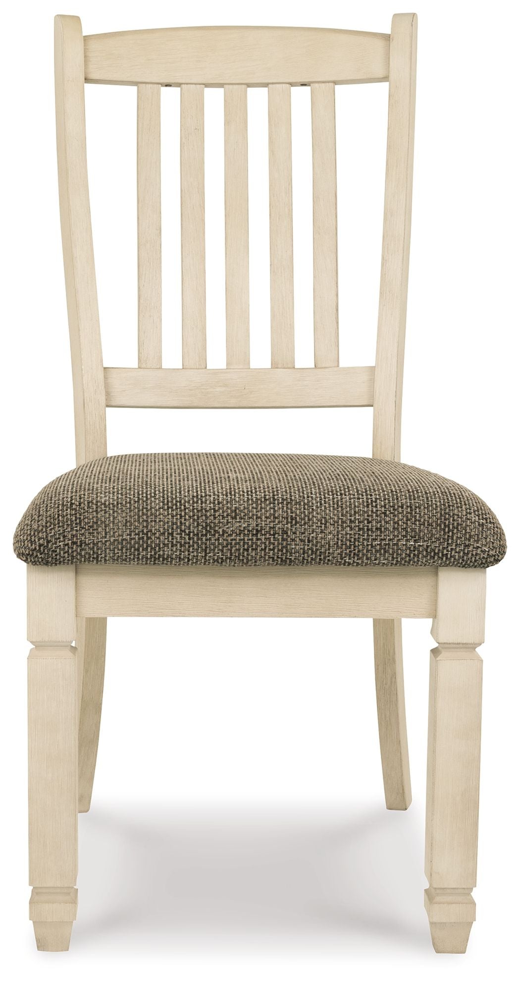 Signature Design by Ashley® Bolanburg - Brown / Beige - Dining Uph Side Chair (Set of 2) - Rake Back | Meri Furniture