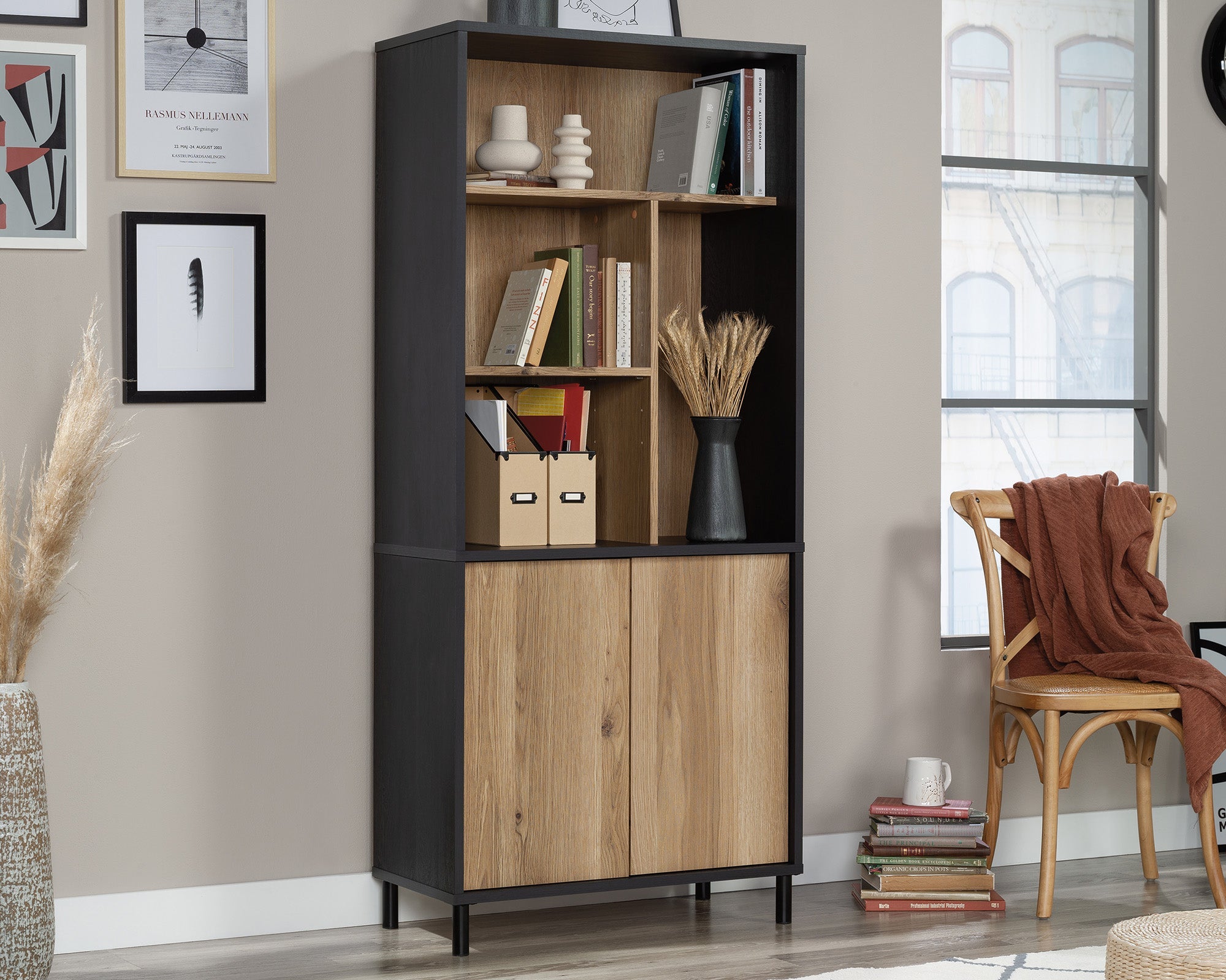 Sauder Acadia Way Library Rao | Meri Furniture