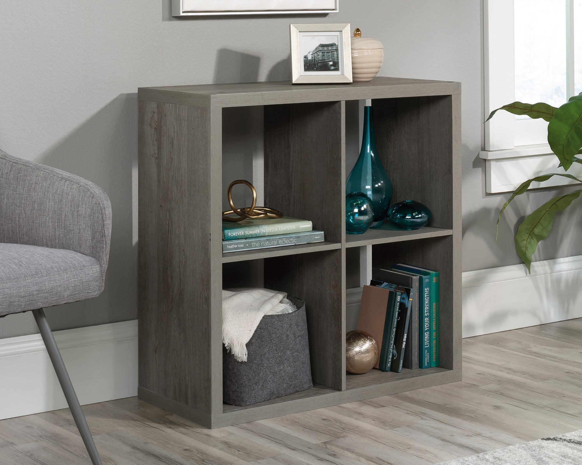 Sauder 4-Cube Organizer Myo 3a | Meri Furniture