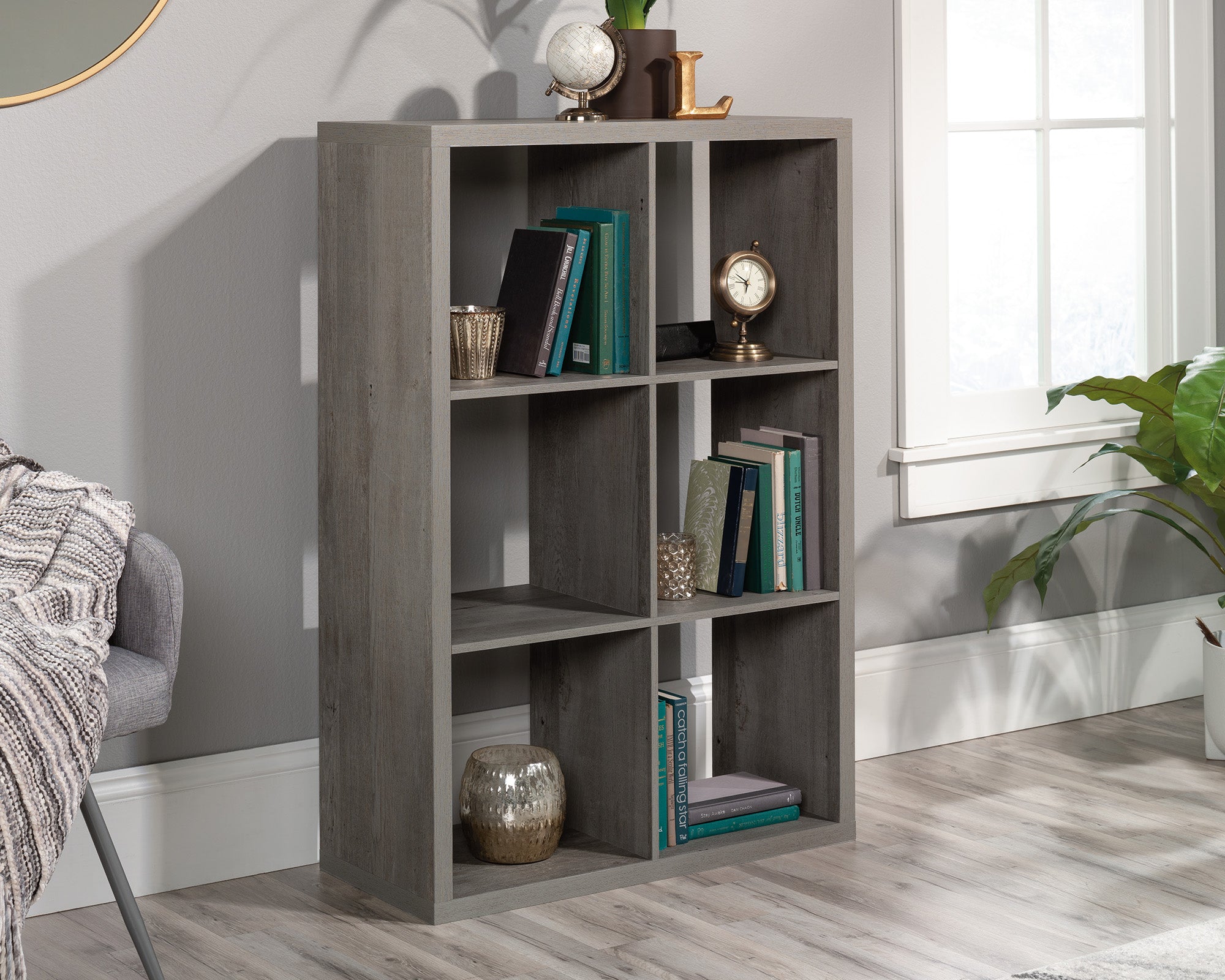 Sauder 6-Cube Organizer Myo 3a | Meri Furniture