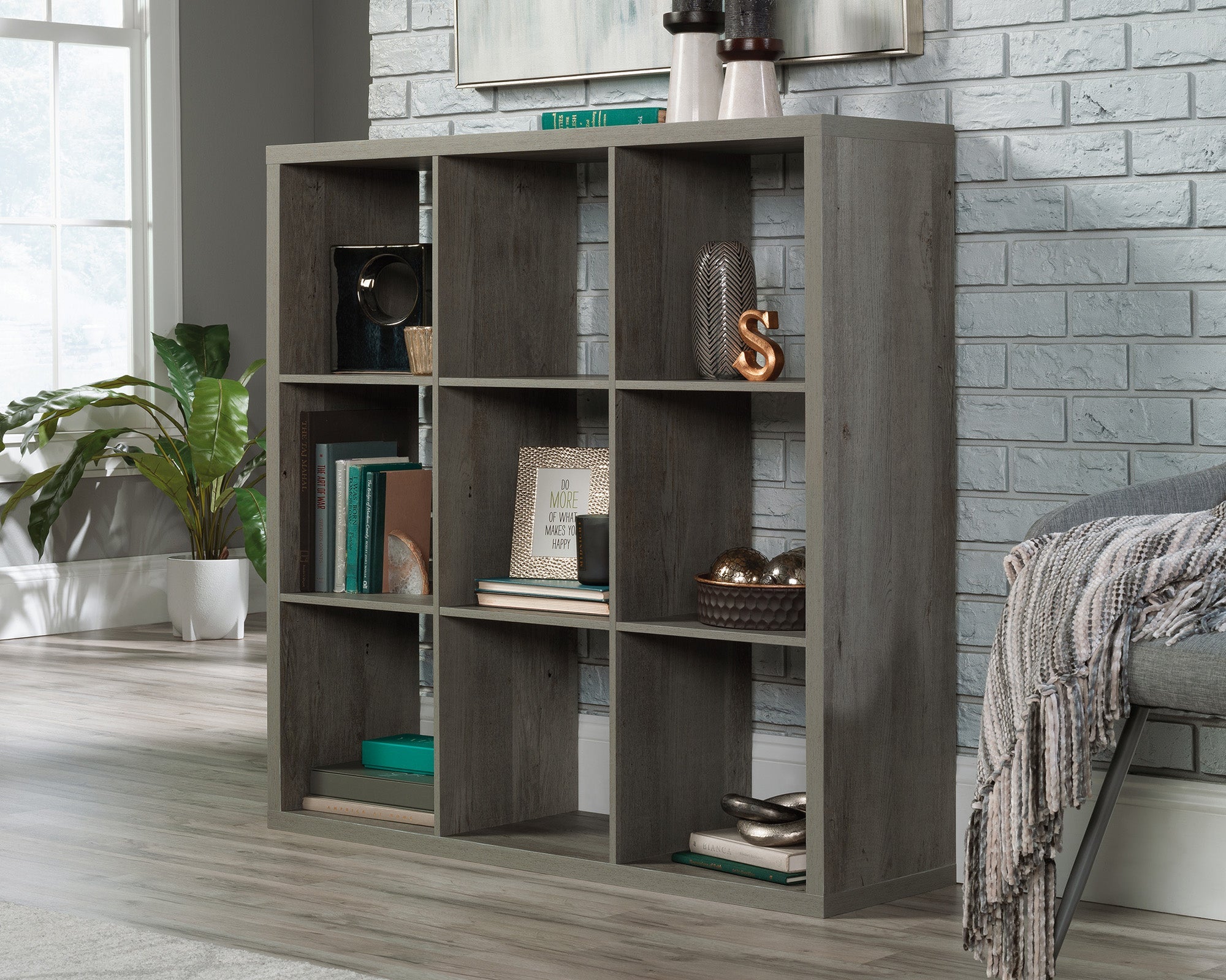Sauder 9-Cube Organizer Myo 3a | Meri Furniture