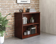 Sauder Affirm 2 Shelf Bookcase Classic Cherry | Meri Furniture