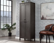Sauder 2-Door Storage Cabinet Bw | Meri Furniture