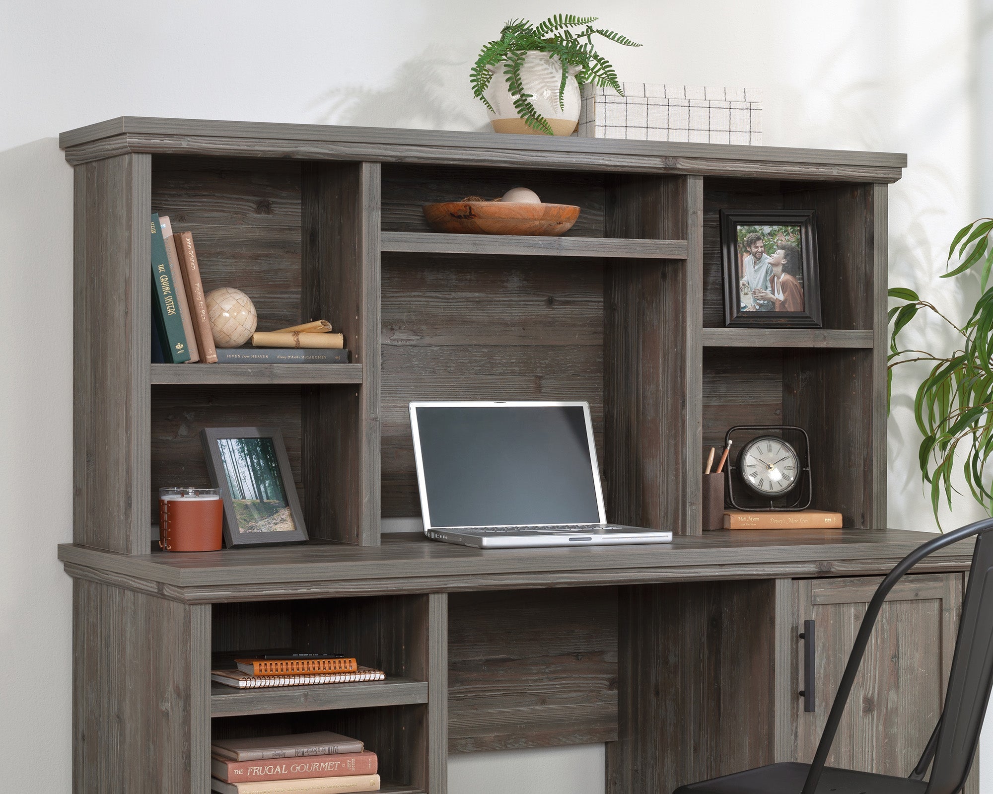 Sauder Aspen Post Computer Hutch Pp | Meri Furniture