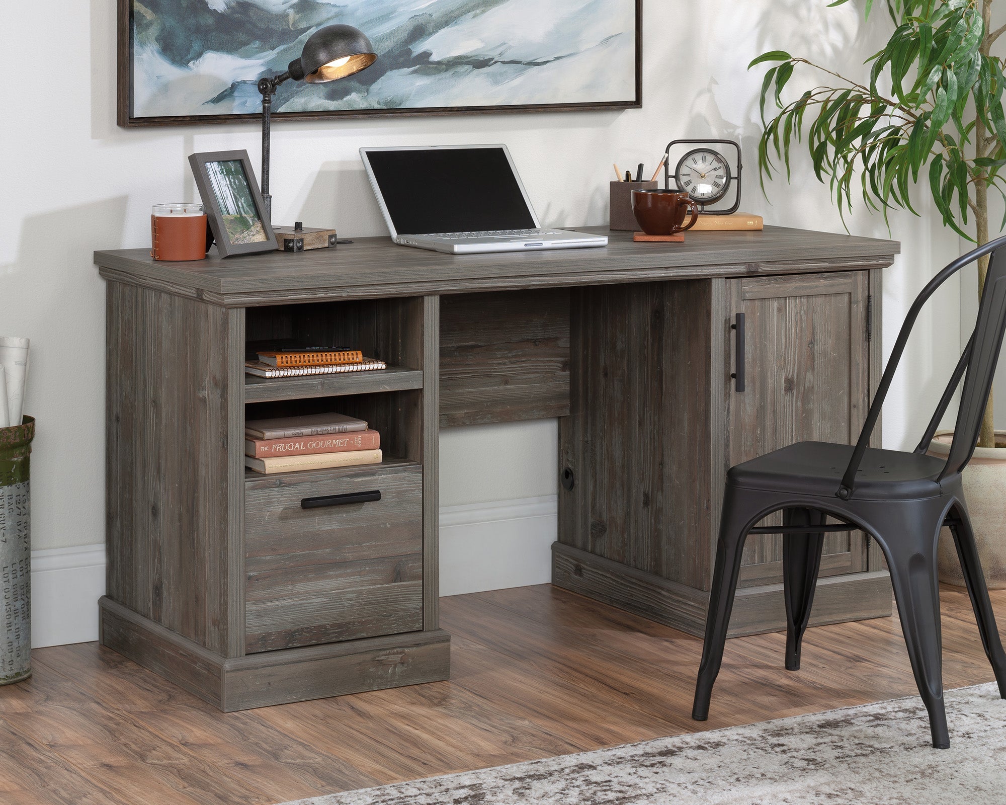 Sauder Aspen Post Computer Desk Pp A2 | Meri Furniture
