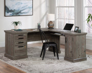 Sauder Aspen Post L-Desk 66 X 66 Pp A2 | Meri Furniture