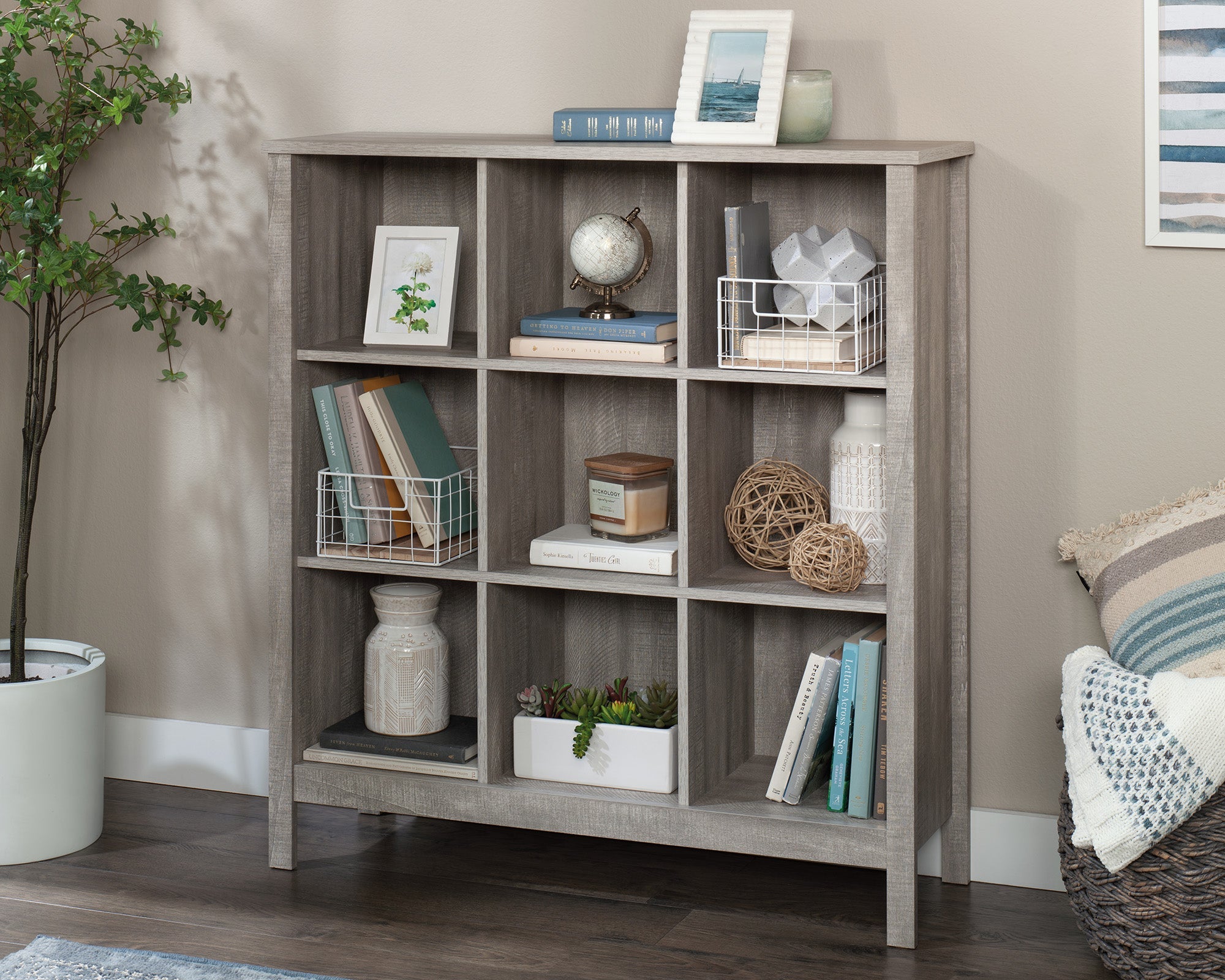 Sauder 9 Cube Storage Sm 3a | Meri Furniture