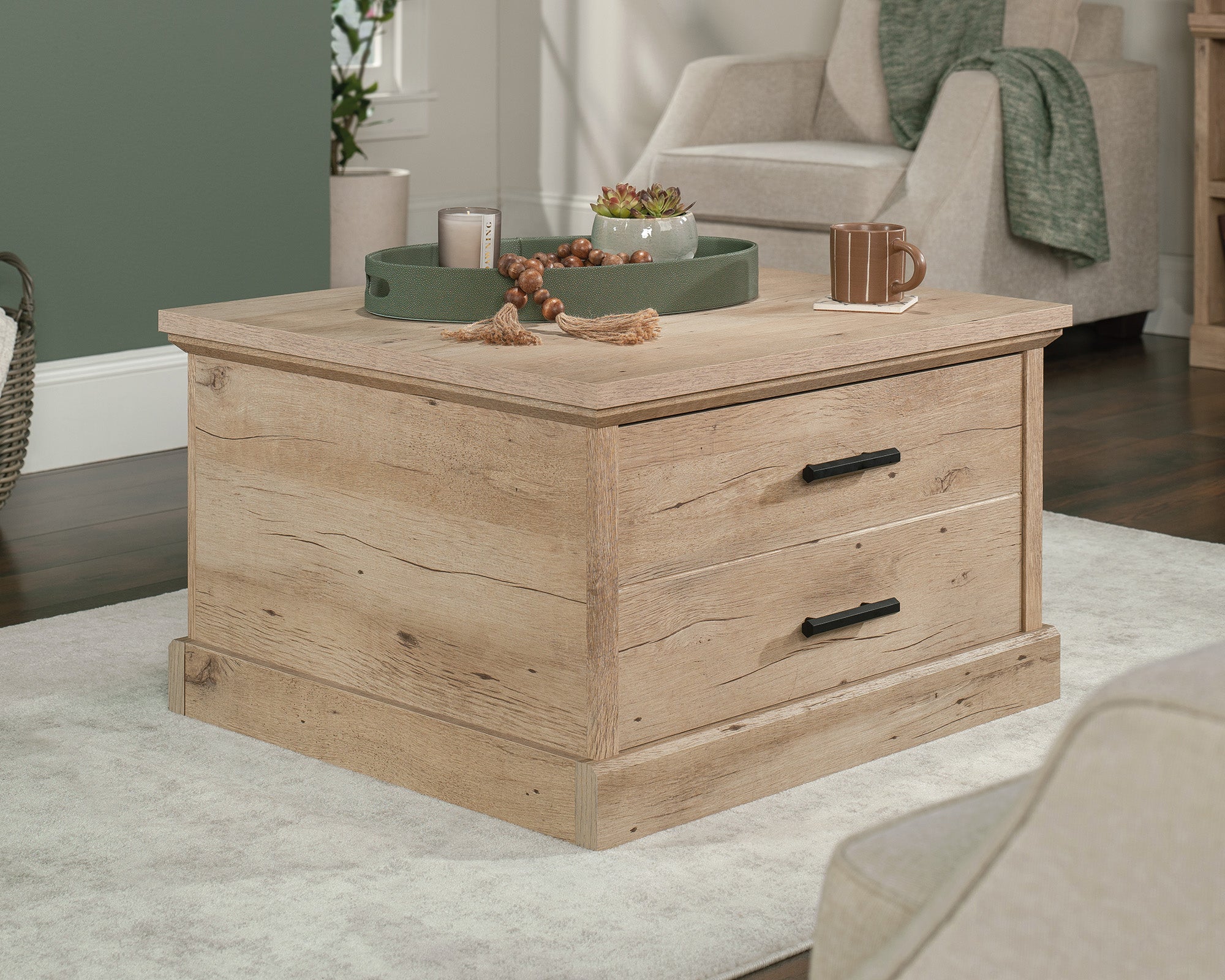 Sauder Aspen Post Coffee Table Pmo | Meri Furniture
