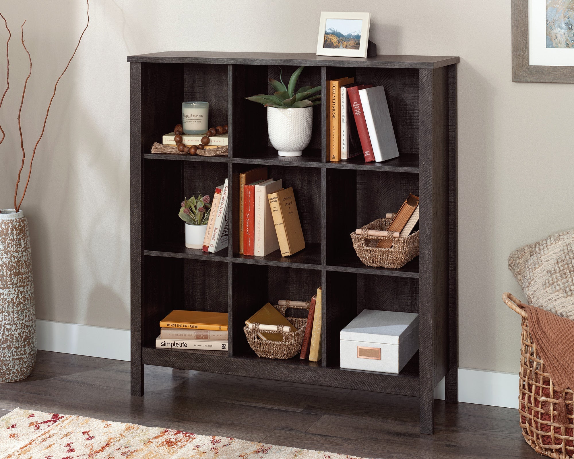 Sauder 9 Cube Storage Bw 3a | Meri Furniture