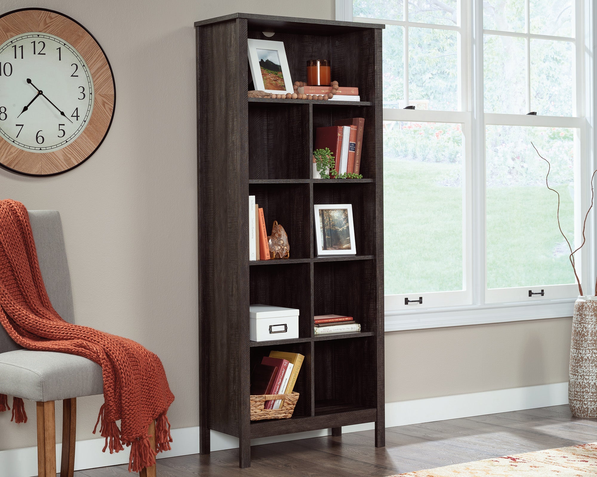 Sauder 9 Cube Storage Vert Bw 3a | Meri Furniture