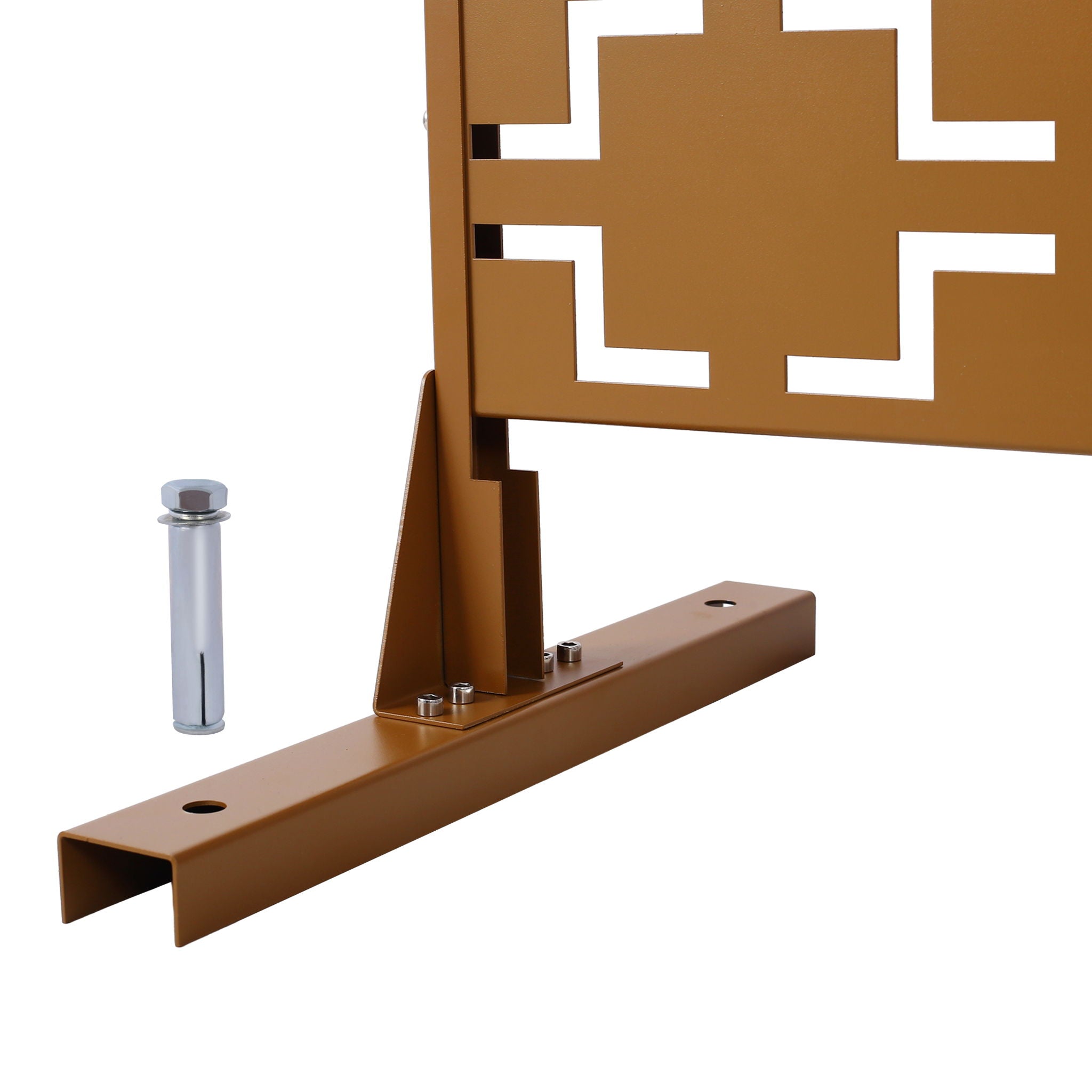 Outdoor & Indoor Metal Privacy Freestanding Decorative Screen