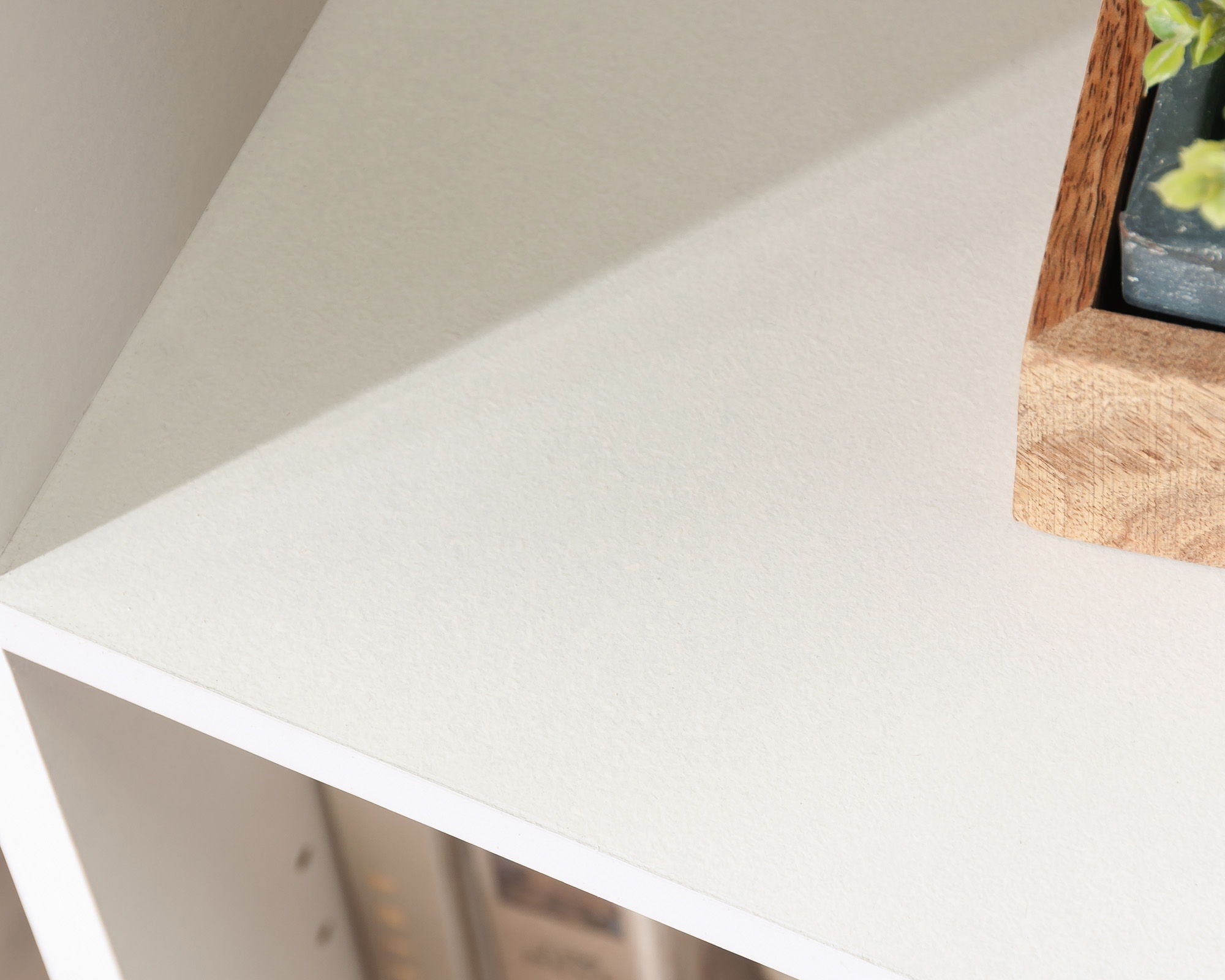 5-Shelf Bookcase Soft White