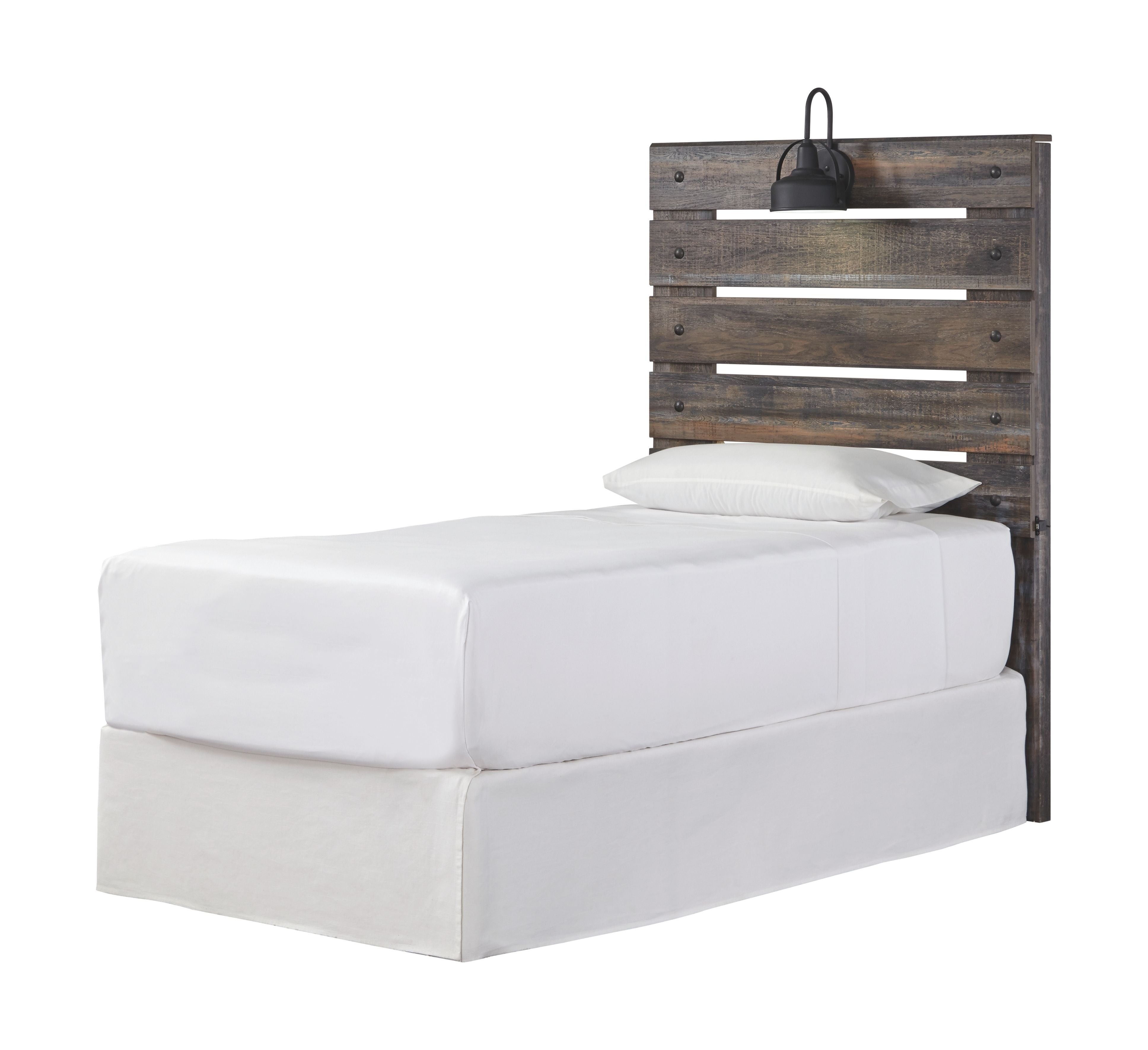 Signature Design by Ashley® Drystan - Youth Panel Headboard With Bed Frame | Meri Furniture