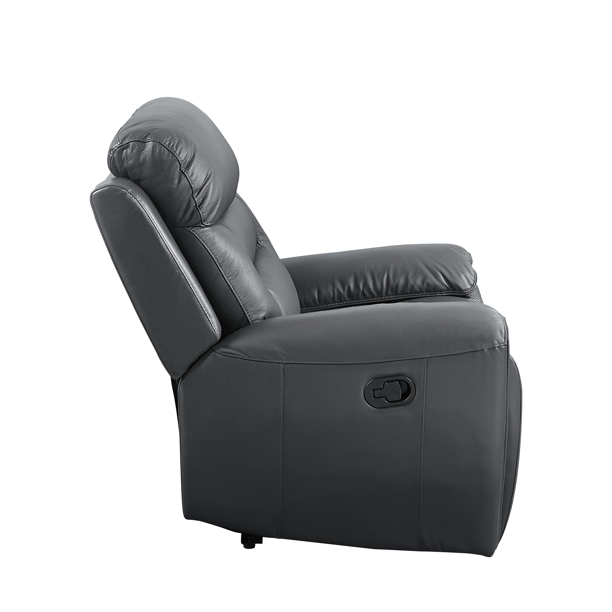 ACME Lamruil - Sofa - Gray Top Grain Leather | Meri Furniture