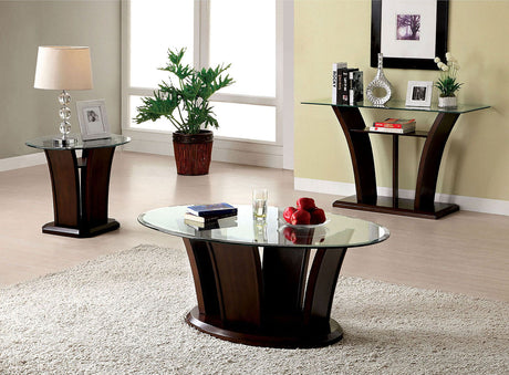 Manhattan - Coffee Table - Brown Cherry