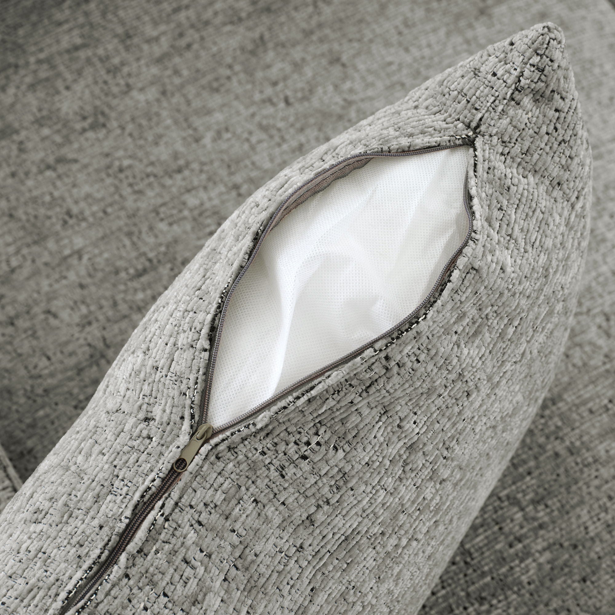 U-Shaped Sectional Sleeper Sofa With Ample Storage Space, 2 Cup Holders And Charging Ports For Living Room