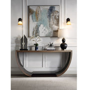 ACME Maceo - Console Table - Black & Gold | Meri Furniture