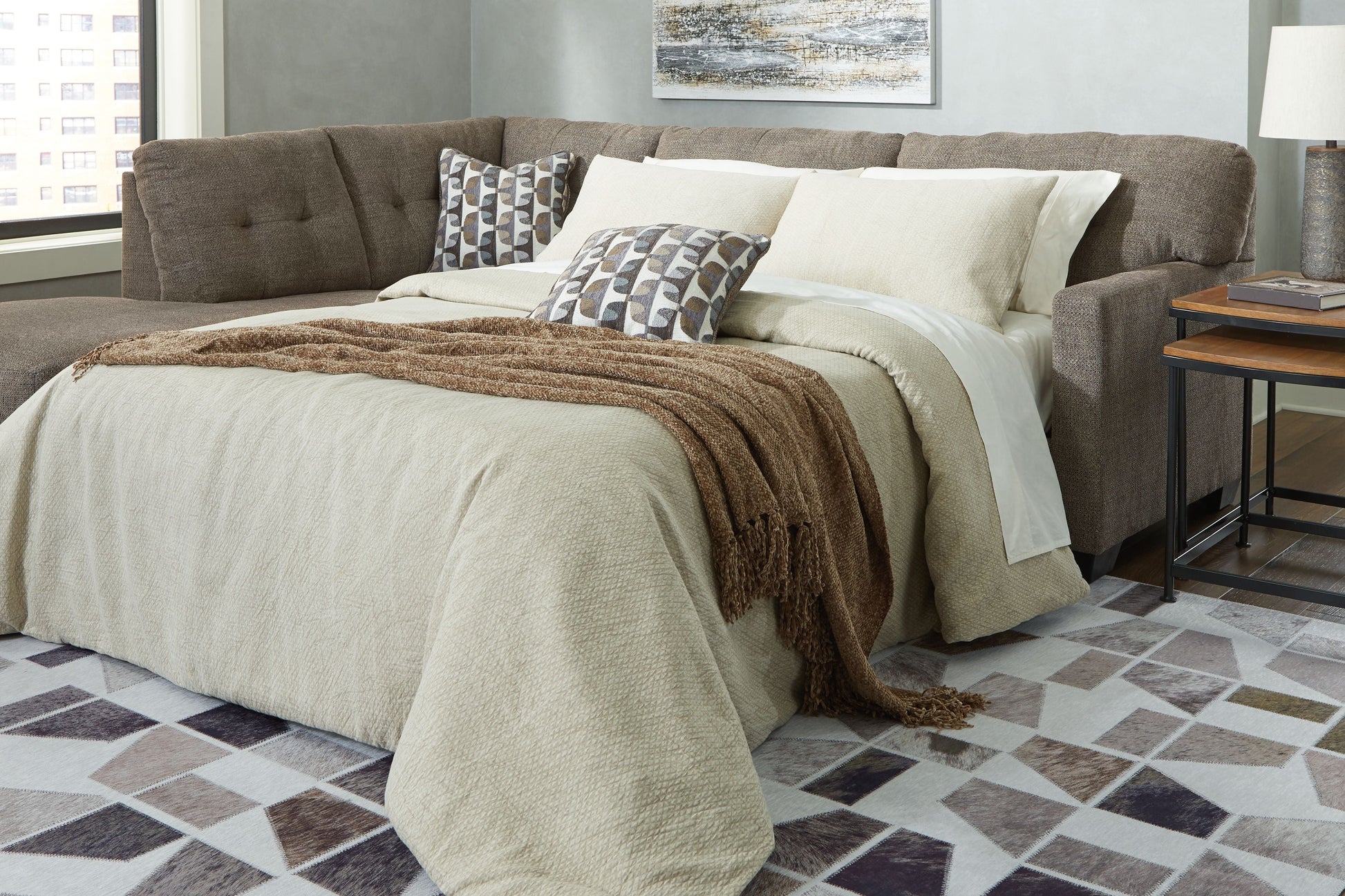 Signature Design by Ashley® Mahoney - Sectional | Meri Furniture