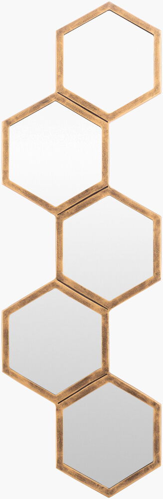 Honeycomb Accent Mirror