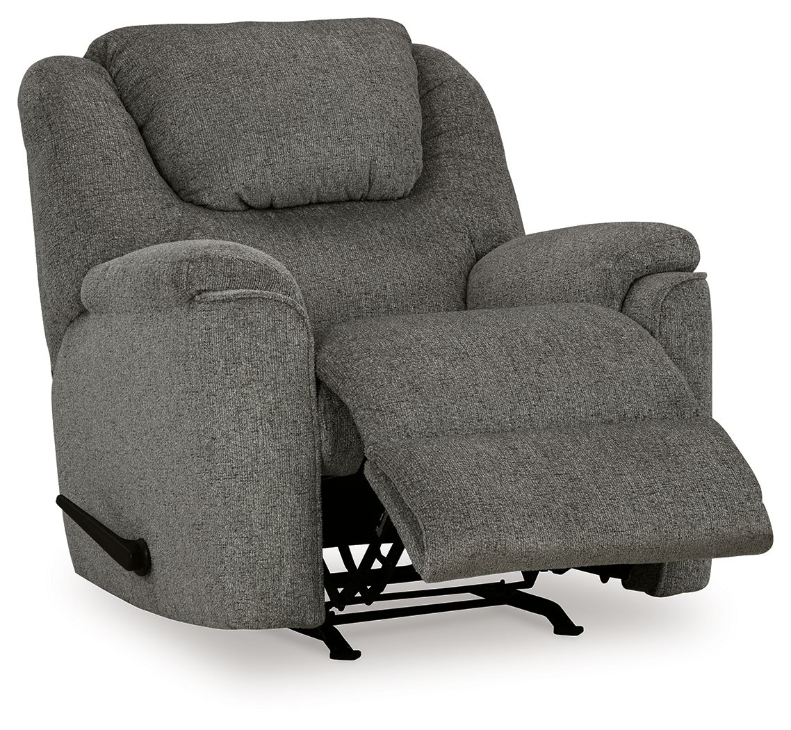 Signature Design by Ashley® Bindura - Mineral - Rocker Recliner | Meri Furniture
