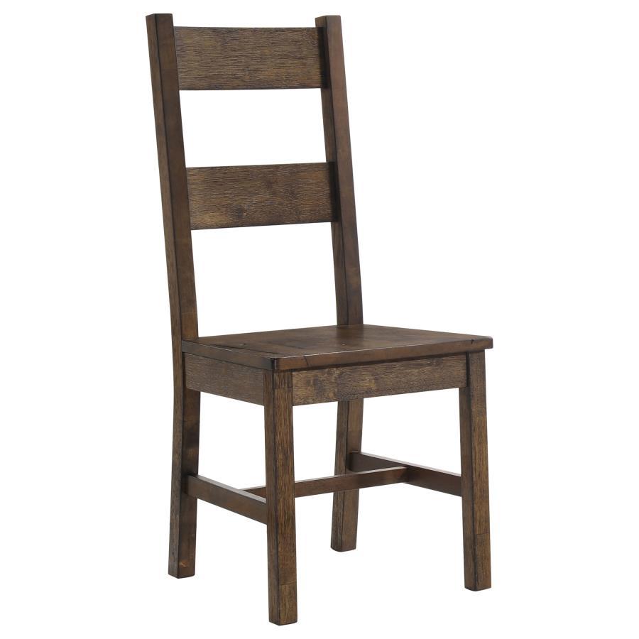 Coaster Fine Furniture Coleman - Dining Side Chair (Set of 2) - Rustic Golden Brown | Meri Furniture