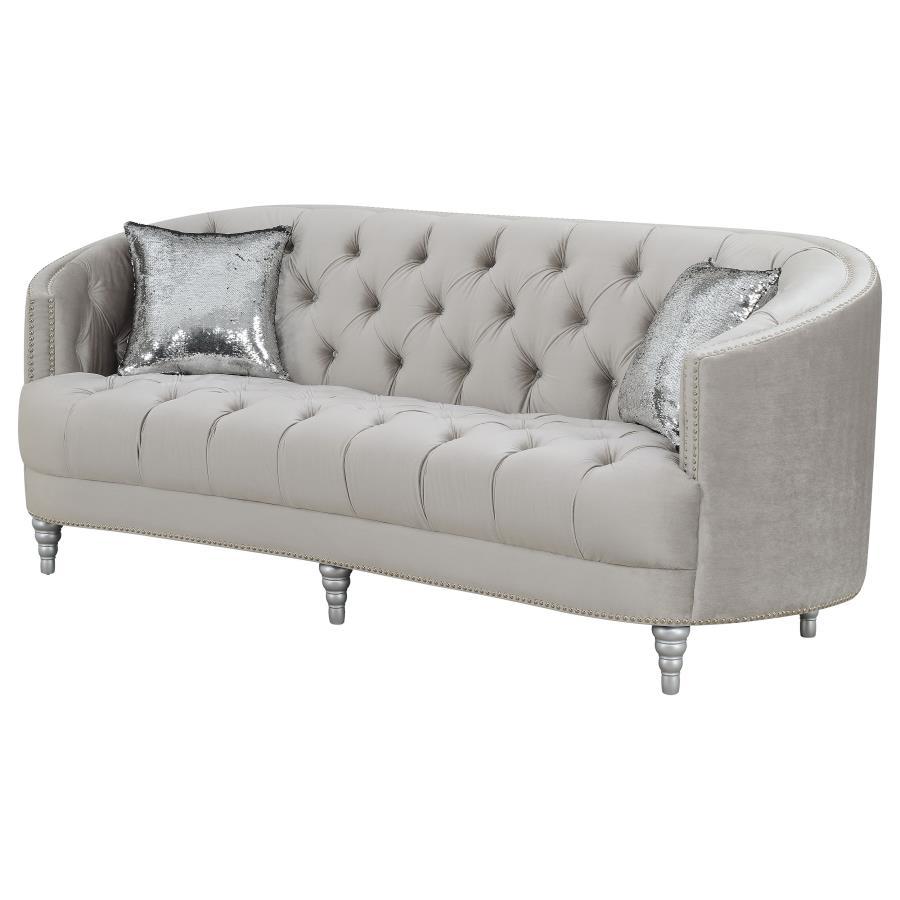 Coaster Fine Furniture Avonlea - Upholstered Sloped Arm Sofa | Meri Furniture