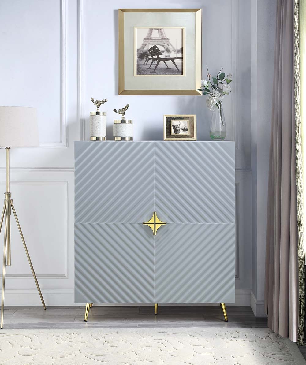 ACME Gaines - Cabinet. | Meri Furniture