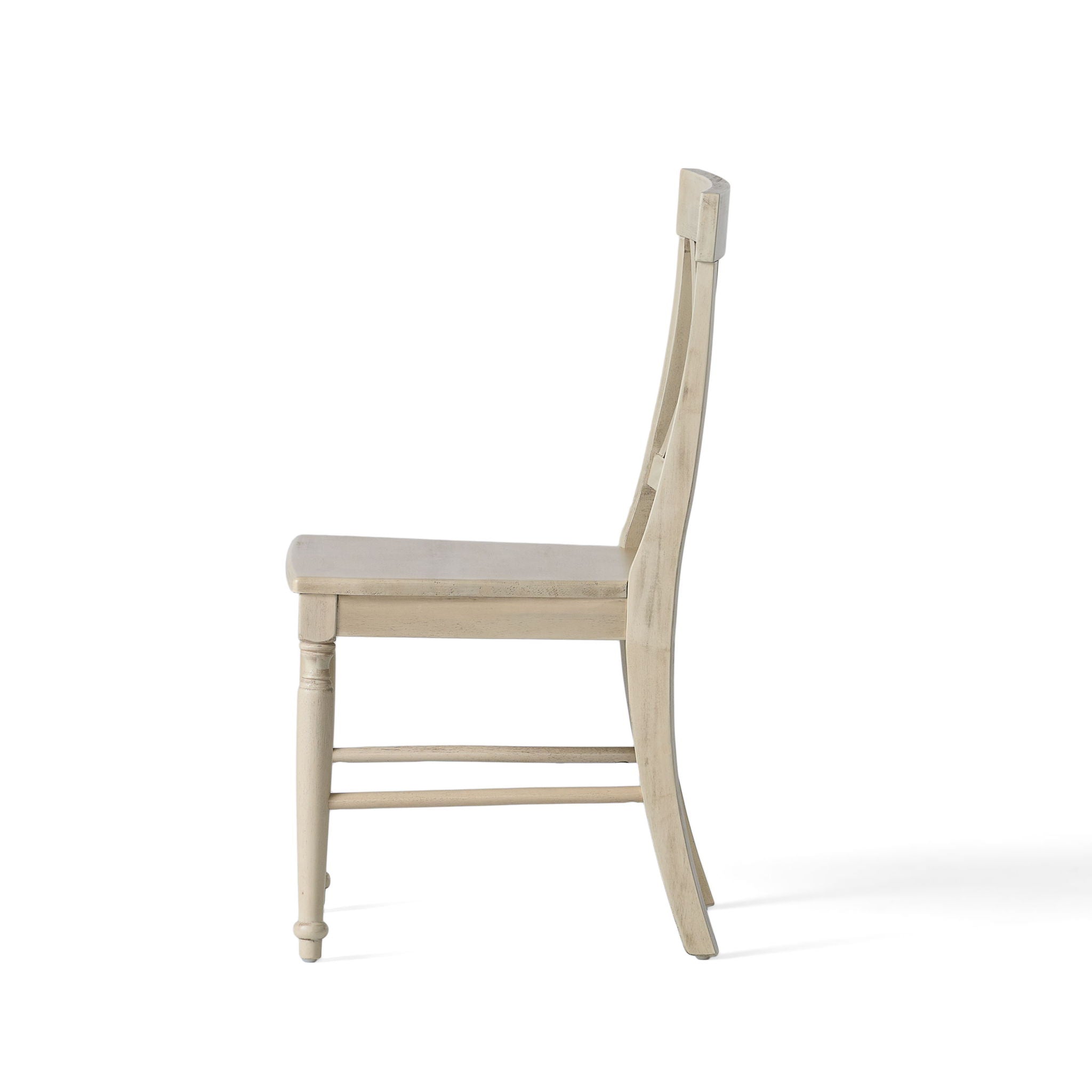 Dining Chair With X Shaped Back (Set of 2)
