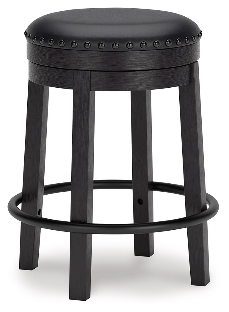 Signature Design by Ashley® Valebeck - Upholstered Swivel Stool | Meri Furniture