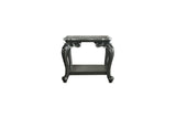 House - Delphine - End Table - Charcoal Finish