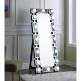 ACME Noralie - Accent Floor Mirror - Pearl Silver - 63" | Meri Furniture