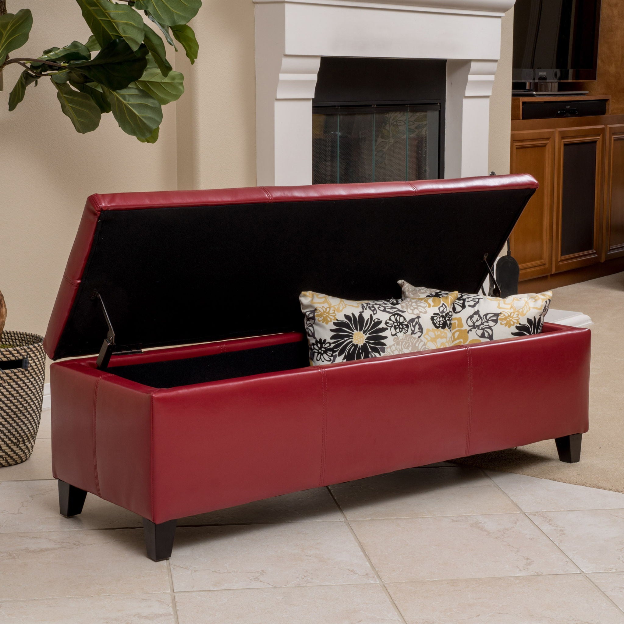 Glouster - Contemporary Storage Ottoman