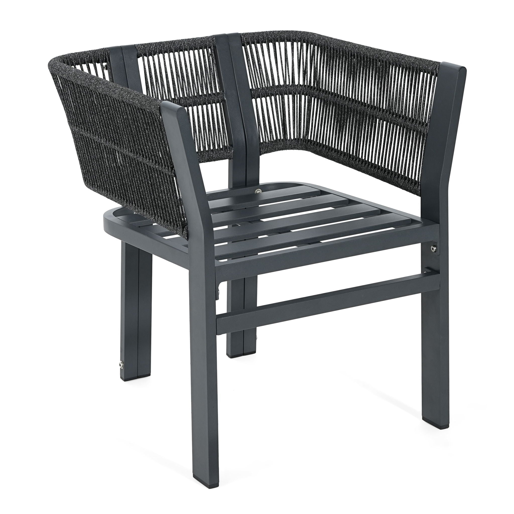 Outdoor Dining Chair, All-Weather Patio Seating For Backyard (Set of 2)