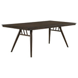 Coaster Fine Furniture Wes - Rectangular Wood Dining Table - Dark Walnut | Meri Furniture