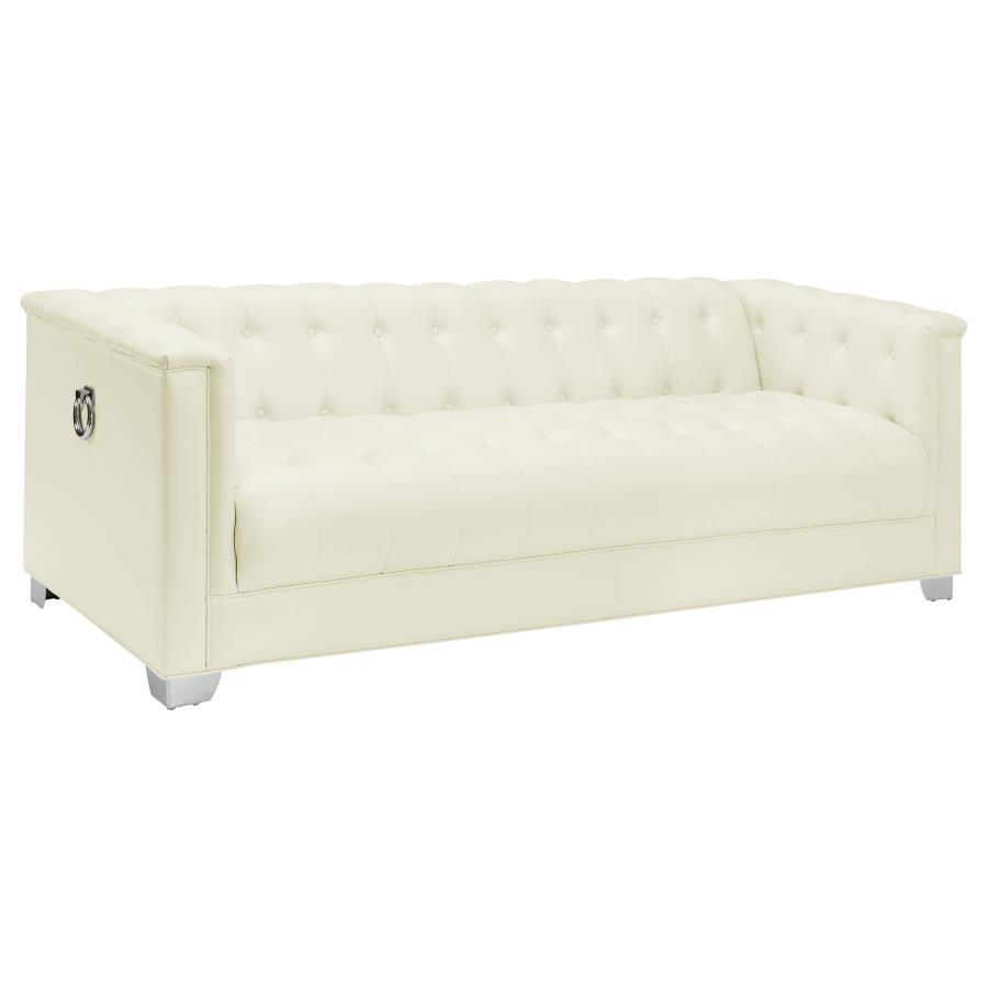 Coaster Fine Furniture Chaviano - Upholstered Track Arm Sofa Set | Meri Furniture
