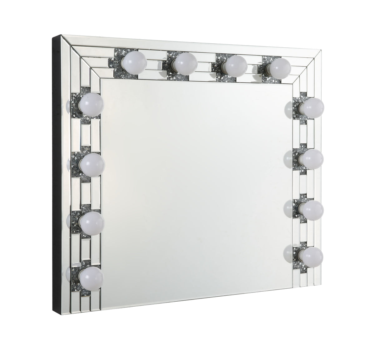ACME Noralie - Wall Decor - Mirrored & Faux Diamonds | Meri Furniture