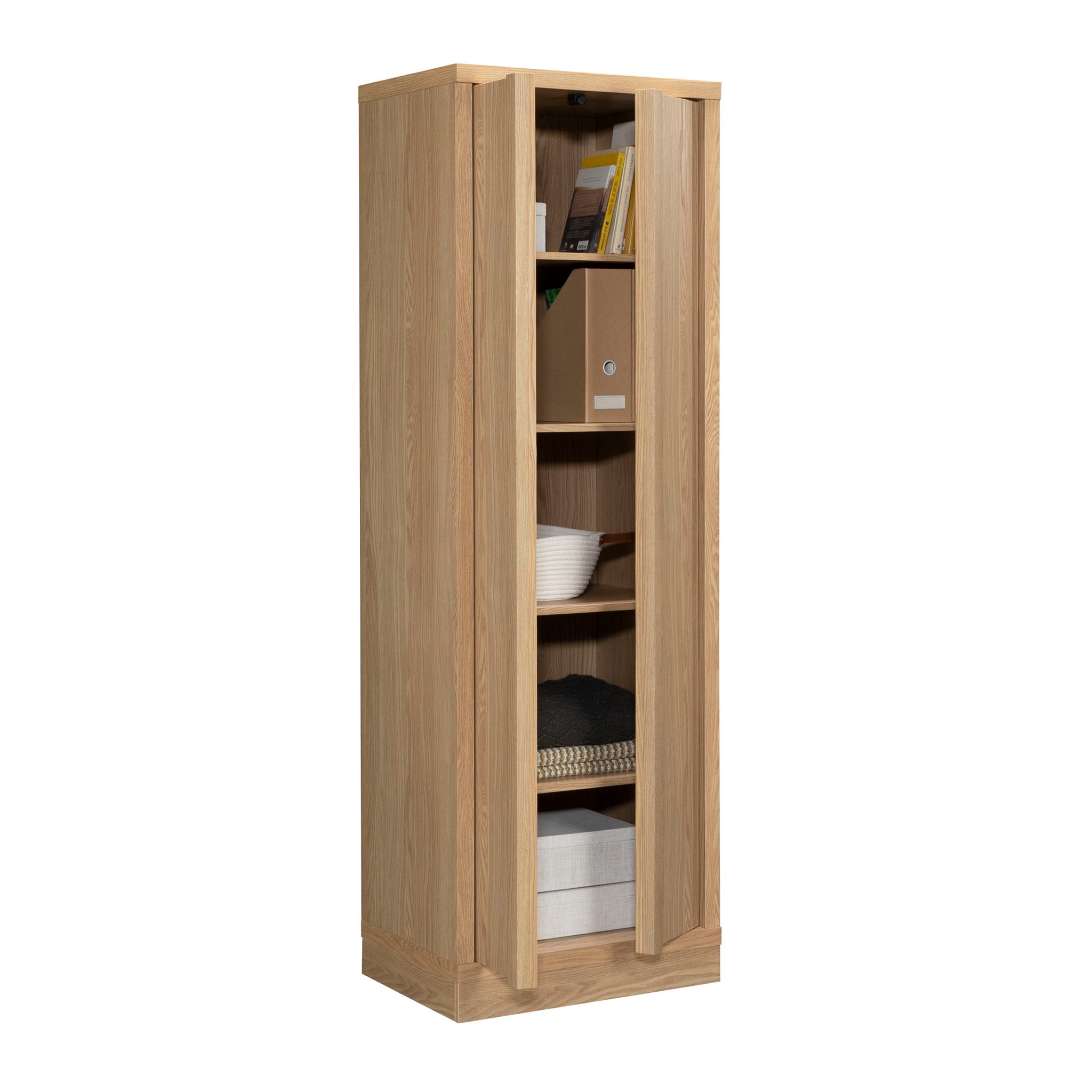 2-Door Storage Cabinet in Harmony Ash