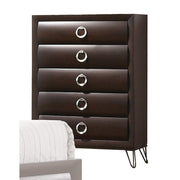 ACME Tablita - Chest - Dark Merlot | Meri Furniture