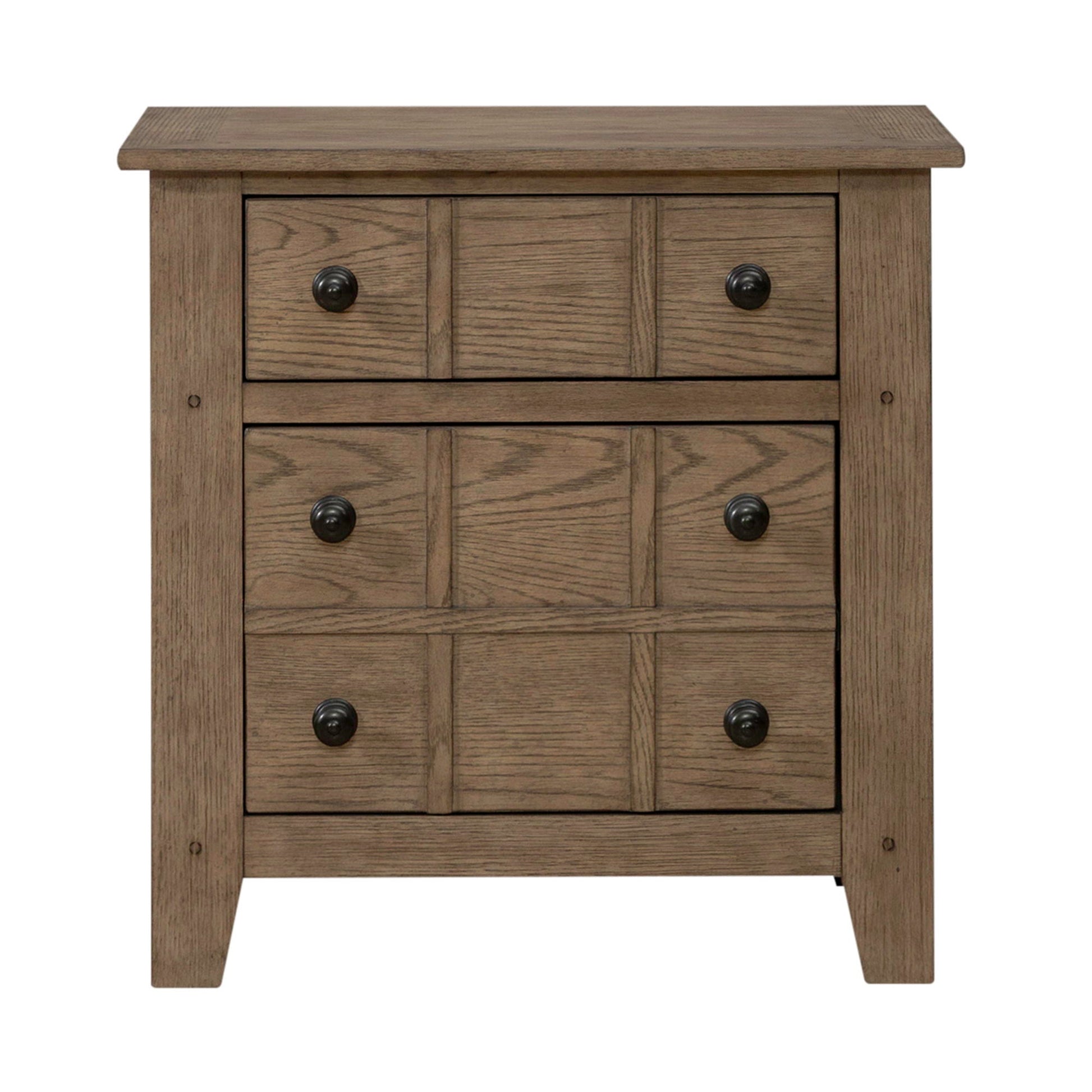Liberty Furniture Grandpas Cabin - Night Stand - Light Brown | Meri Furniture