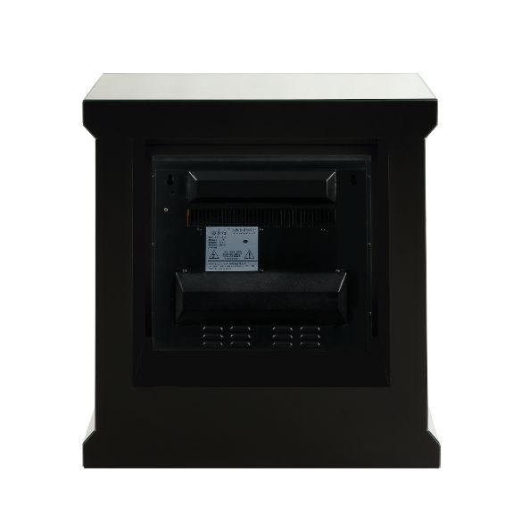 ACME Noralie - Fireplace - Mirrored & Faux Diamonds - 32" | Meri Furniture